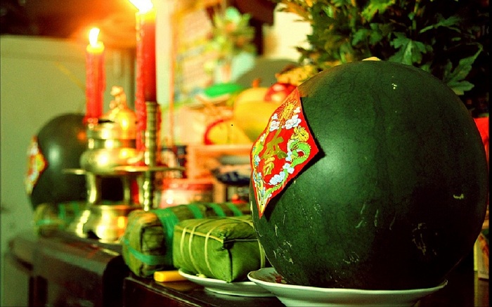 culte ancêtres Vietnam melon